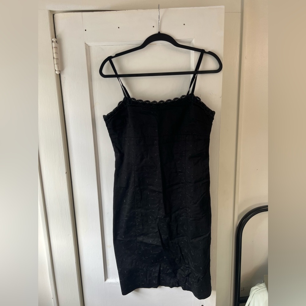 Vintage Y2K Betsey Johnson Cotton Eyelet Dress